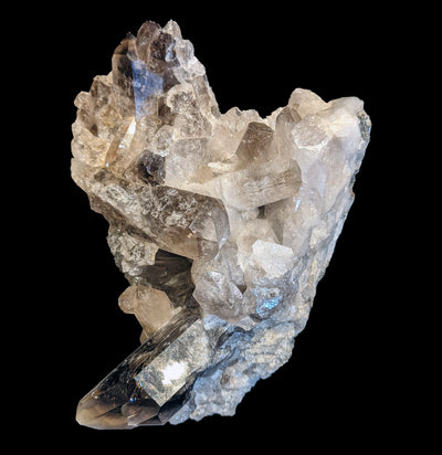 Brazilian Smoky Quartz Crystal Cluster Specimen-Minerals-Arte Crystals-PaxtonGate