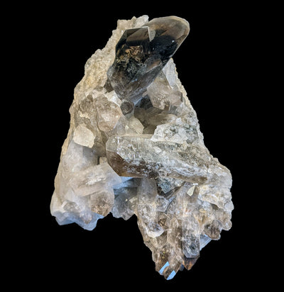 Brazilian Smoky Quartz Crystal Cluster Specimen-Minerals-Arte Crystals-PaxtonGate
