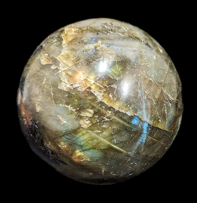 Labrodonite sphere-Minerals-Peru Minerals-PaxtonGate