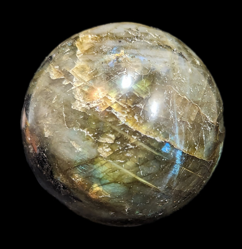 Labrodonite sphere-Minerals-Peru Minerals-PaxtonGate