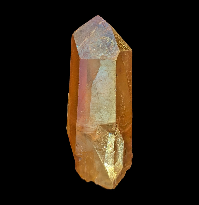 Sunset Aura Quartz Crystal Point-Minerals-Jewel Tunnel Imports-PaxtonGate