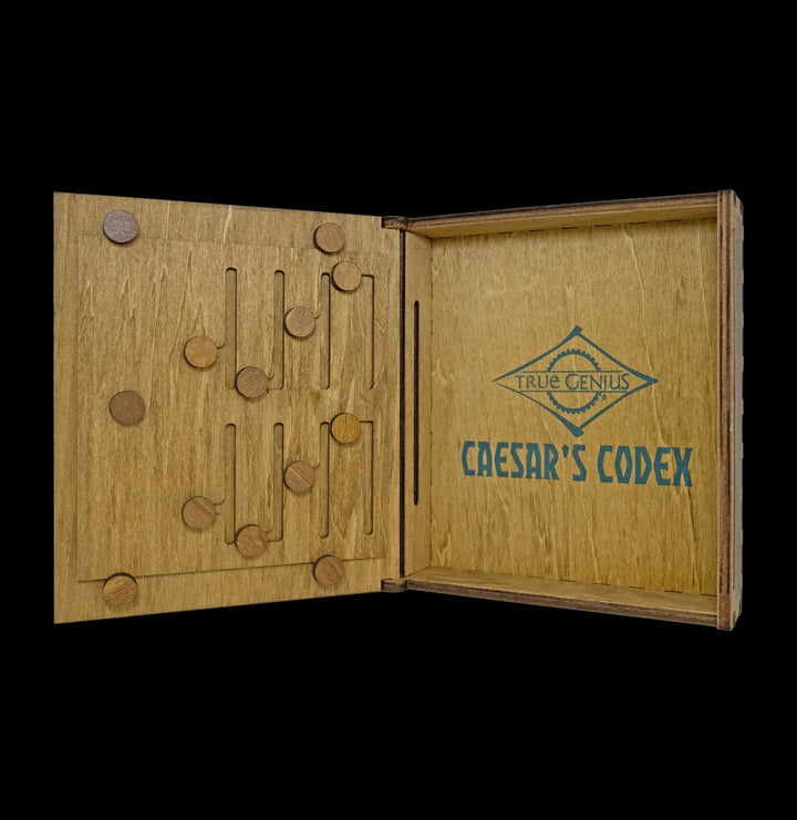 Caesar's Codex Wooden Puzzle Box For Sale | Paxton Gate