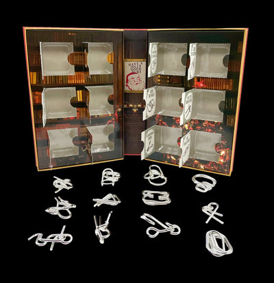 Twelve Puzzles Before Christmas Advent Book-Kids-Project Genius-PaxtonGate