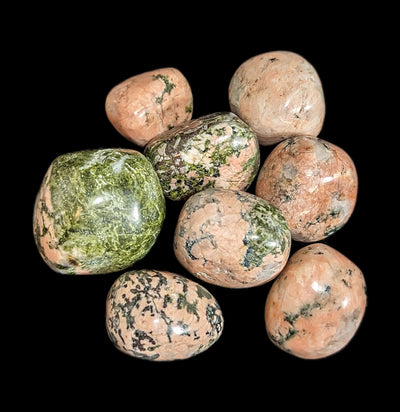 Tumbled Rhodonite Stone-Minerals-Peru Minerals-PaxtonGate