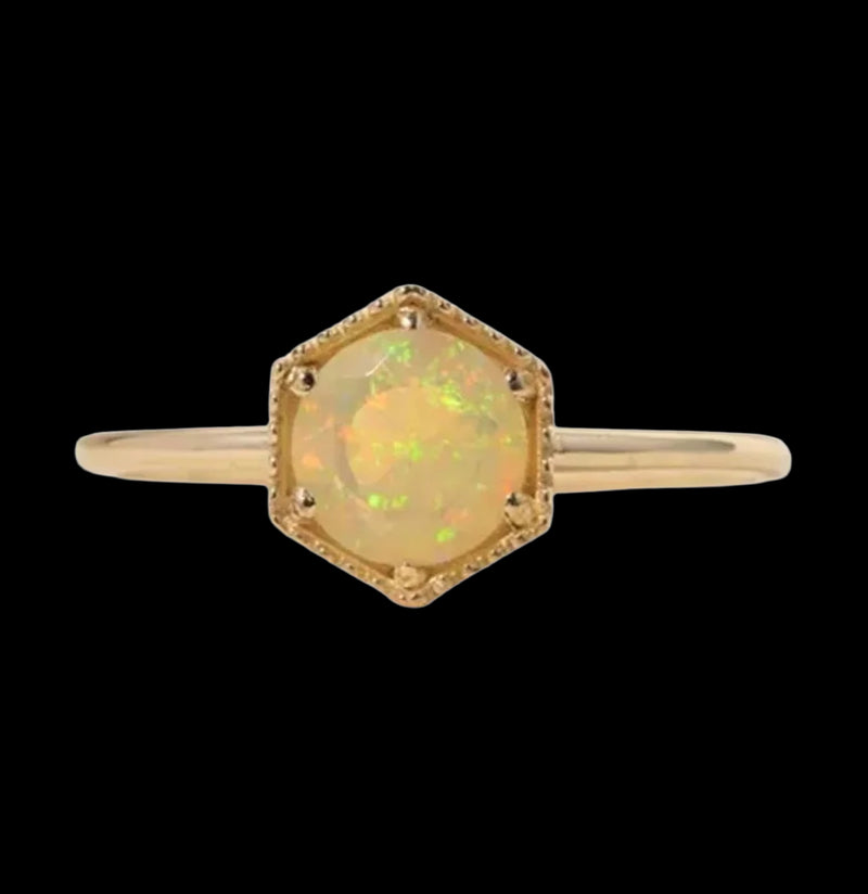 Hexa Opal Ring-Rings-Spitfire Girl-PaxtonGate