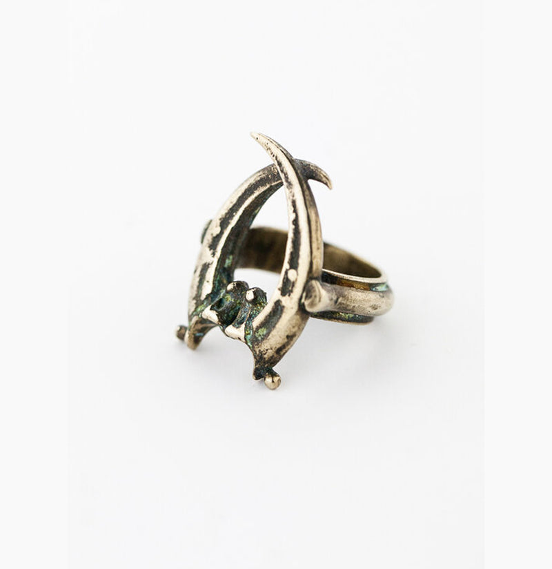 Raven Talon Bronze Ring-Rings-Scavenger Gallery-PaxtonGate