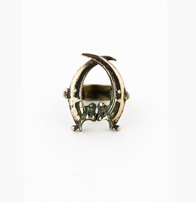 Raven Talon Bronze Ring-Rings-Scavenger Gallery-PaxtonGate