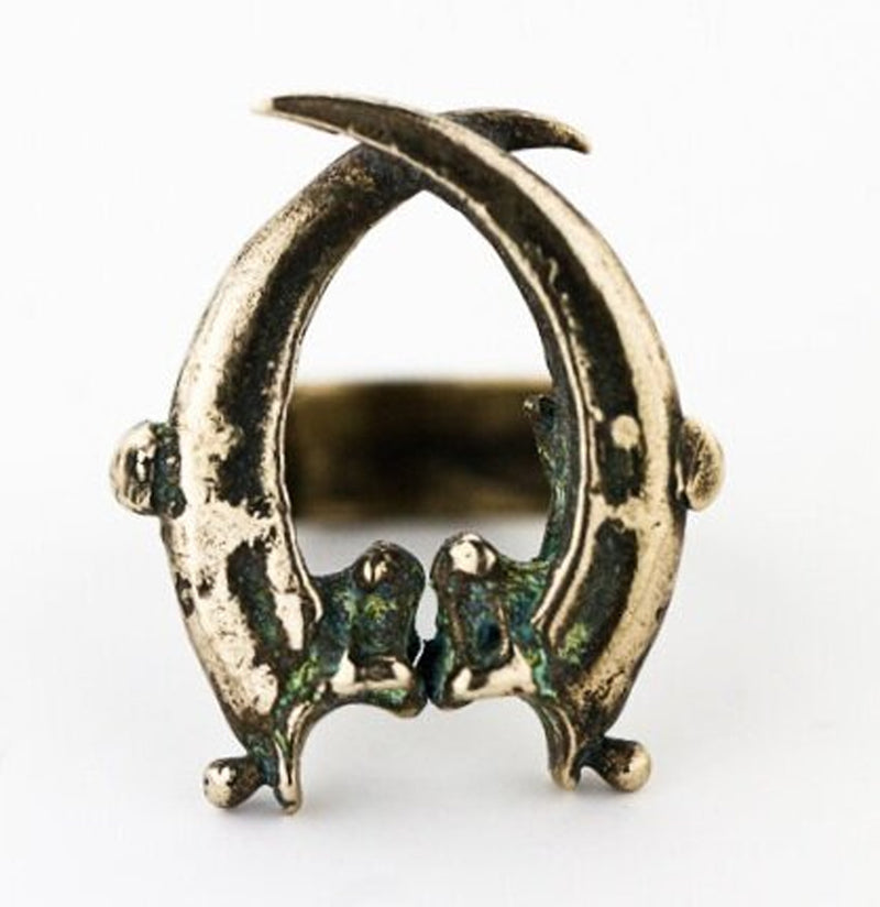 Raven Talon Bronze Ring-Rings-Scavenger Gallery-PaxtonGate