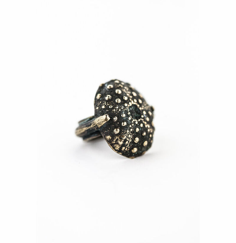 Sea Urchin Bronze Ring-Rings-Scavenger Gallery-PaxtonGate