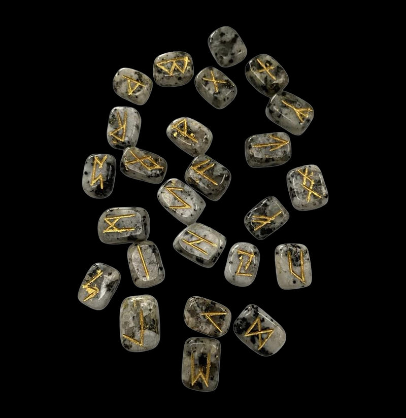 Rectangular Rune Set with Pouch-Minerals-VIE-PaxtonGate