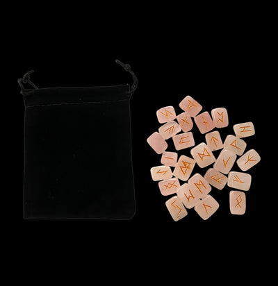 Rectangular Rune Set with Pouch-Minerals-VIE-PaxtonGate