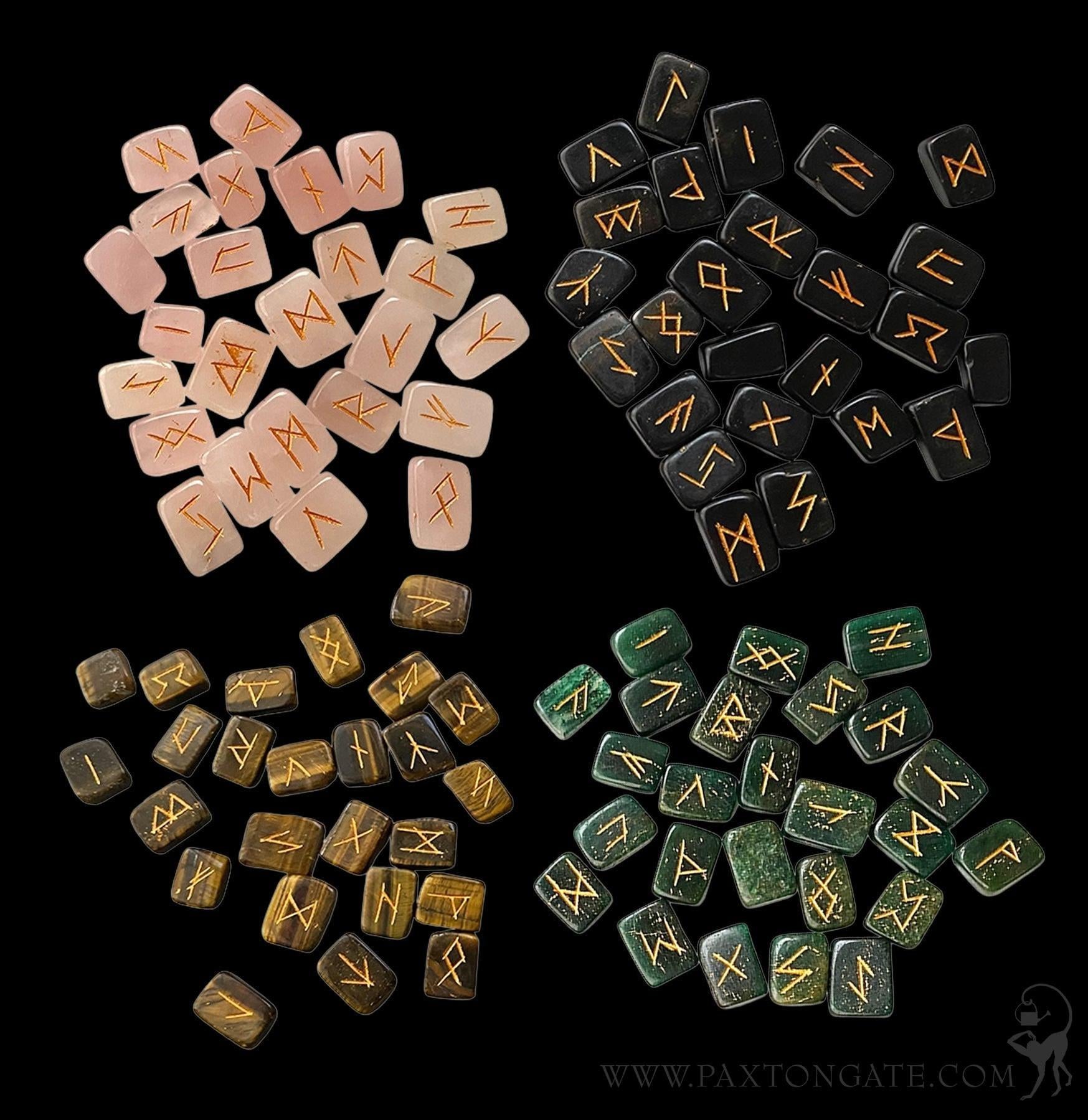 Rectangular Rune Set with Pouch – Paxton Gate