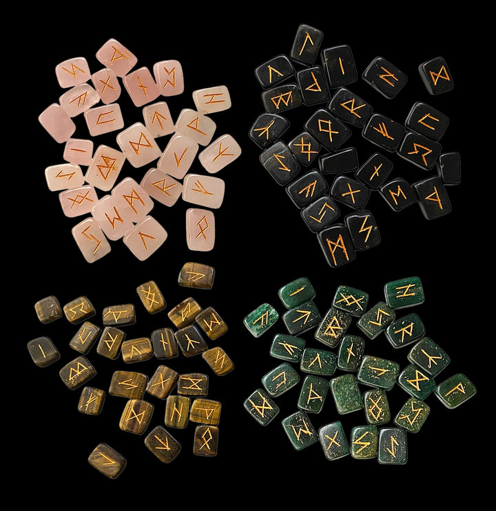 Rectangular Rune Set with Pouch For Sale | Paxton Gate