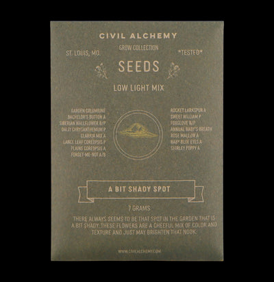Shade Seed Mix-Garden Supplies-Civil Alchemy-PaxtonGate