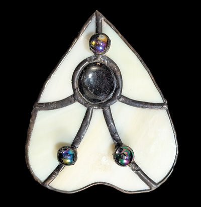Stained Glass Planchette-Decor-Lion's Head Stained Glass-PaxtonGate