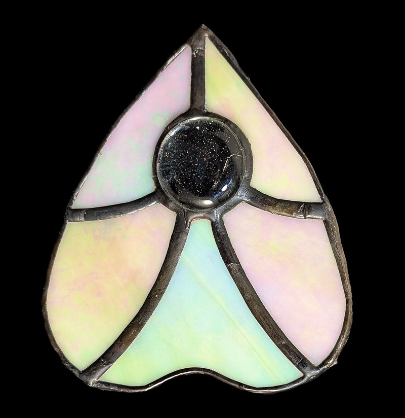 Stained Glass Planchette-Decor-Lion&