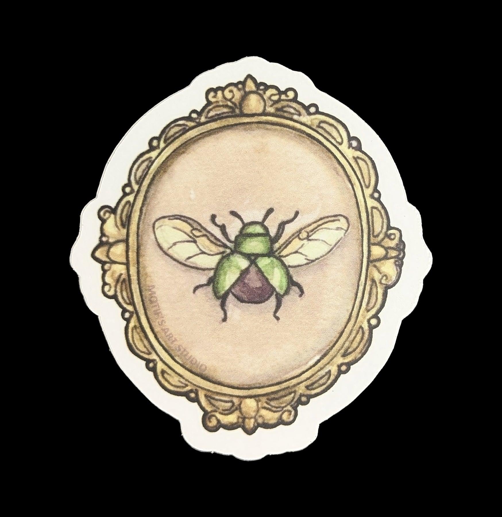 Beetle in Frame Sticker – Paxton Gate