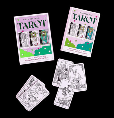 Color Your Own Tarot Deck-Tarot Deck-Chronicle Books/Hachette-PaxtonGate