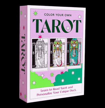 Color Your Own Tarot Deck-Tarot Deck-Chronicle Books/Hachette-PaxtonGate