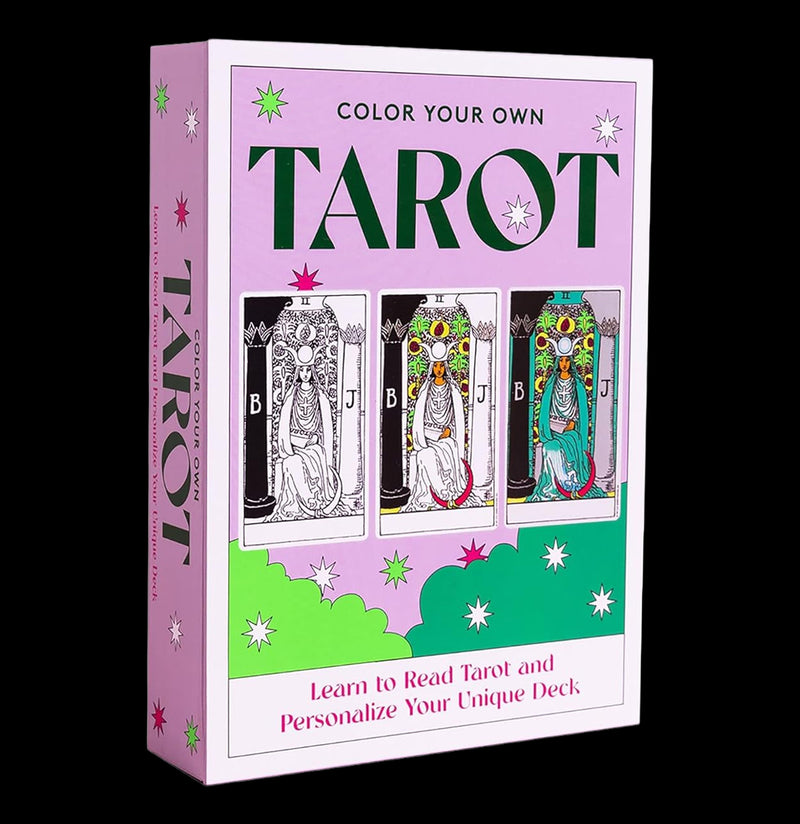 Color Your Own Tarot Deck-Tarot Deck-Chronicle Books/Hachette-PaxtonGate