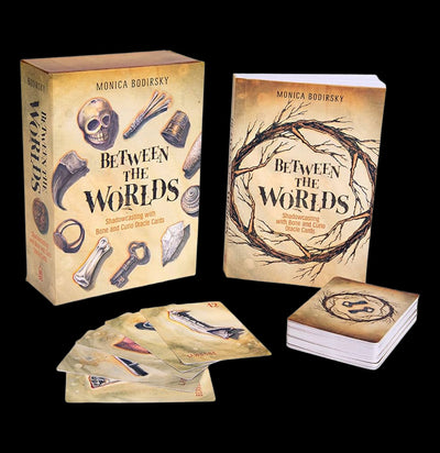 Between the Worlds: Shadowcasting with Bone and Curio Oracle Deck-Tarot Deck-Microcosm Publishing-PaxtonGate
