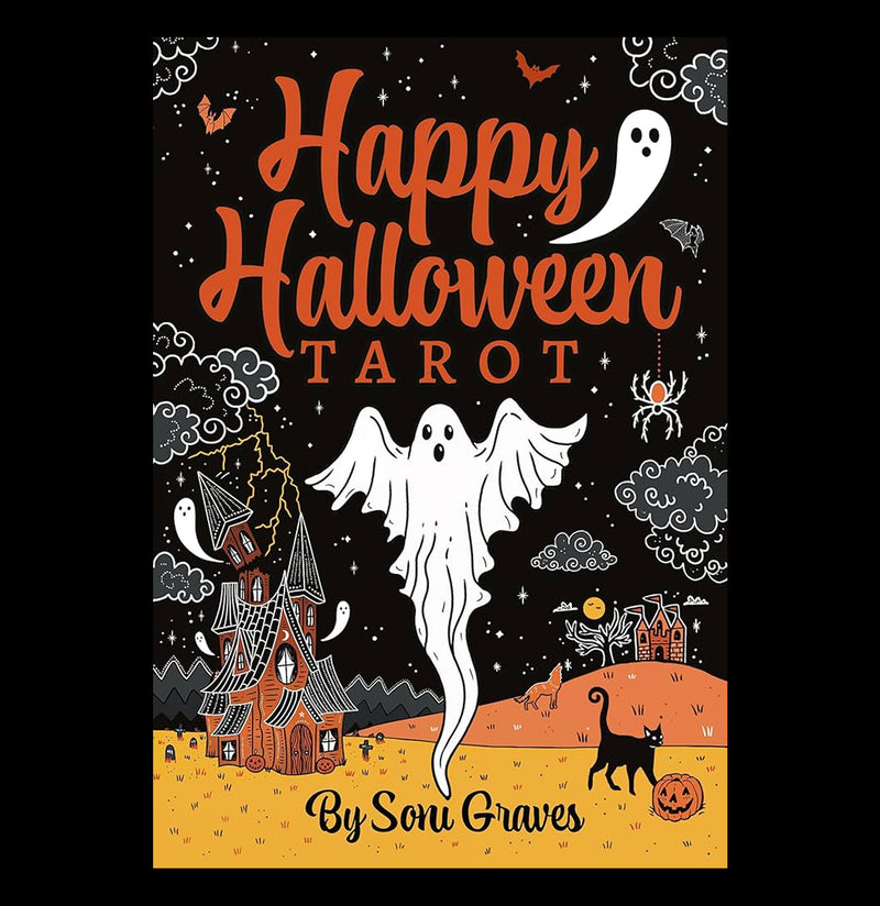 Happy Halloween Tarot Deck-Tarot Deck-U.S. Game Systems, Inc.-PaxtonGate