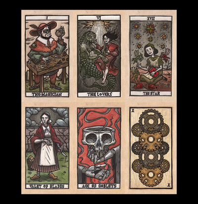 Tarot Del Toro-Tarot Deck-Simon & Schuster-PaxtonGate