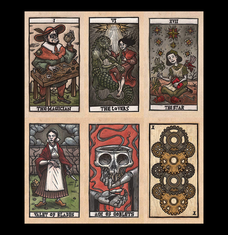 Tarot Del Toro-Tarot Deck-Simon & Schuster-PaxtonGate
