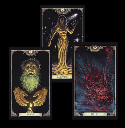 Necronomicon Tarot Deck-Tarot Deck-Simon & Schuster-PaxtonGate