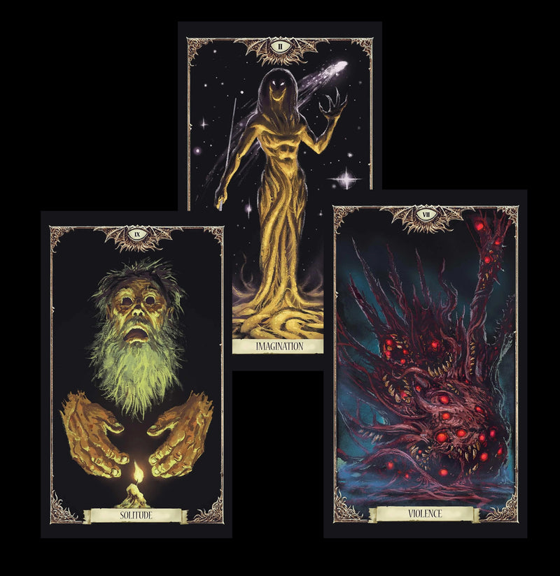 Necronomicon Tarot Deck-Tarot Deck-Simon & Schuster-PaxtonGate