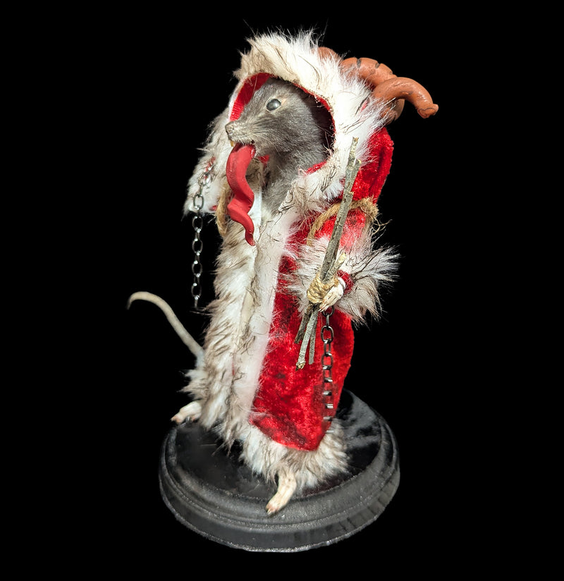 Krampus with Coat Large Taxidermy Rat-Taxidermy-Classic mouse parade-PaxtonGate