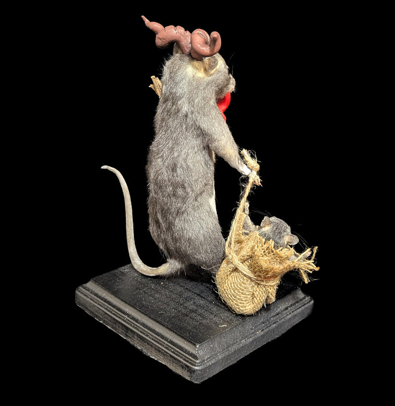Large Taxidermy Krampus Rat-Taxidermy-Classic mouse parade-PaxtonGate