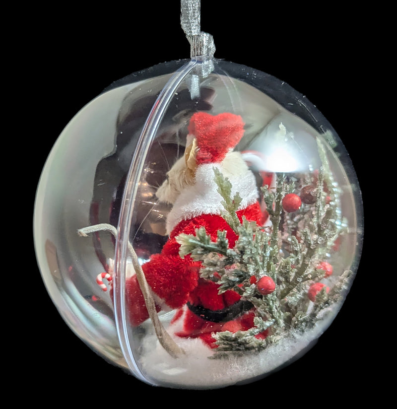 Taxidermy Santa Mouse Ornament-Taxidermy-Classic mouse parade-PaxtonGate