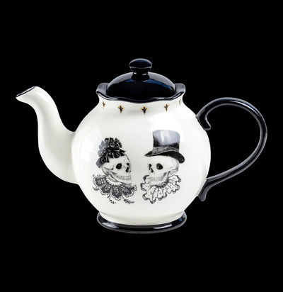 Victorian Skull Teapot-Kitchen-Grace Teaware-PaxtonGate