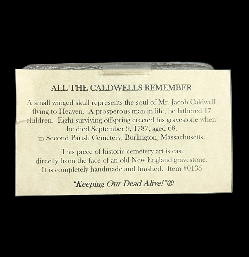 All the Caldwells Remember Grave Magnet-Decor-Gravestone Girls-PaxtonGate