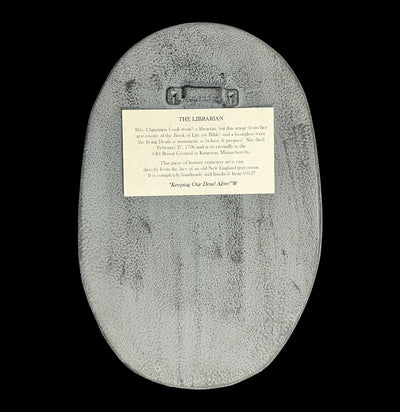 The Librarian Tombstone Casting-AntqRplica-Gravestone Girls-PaxtonGate
