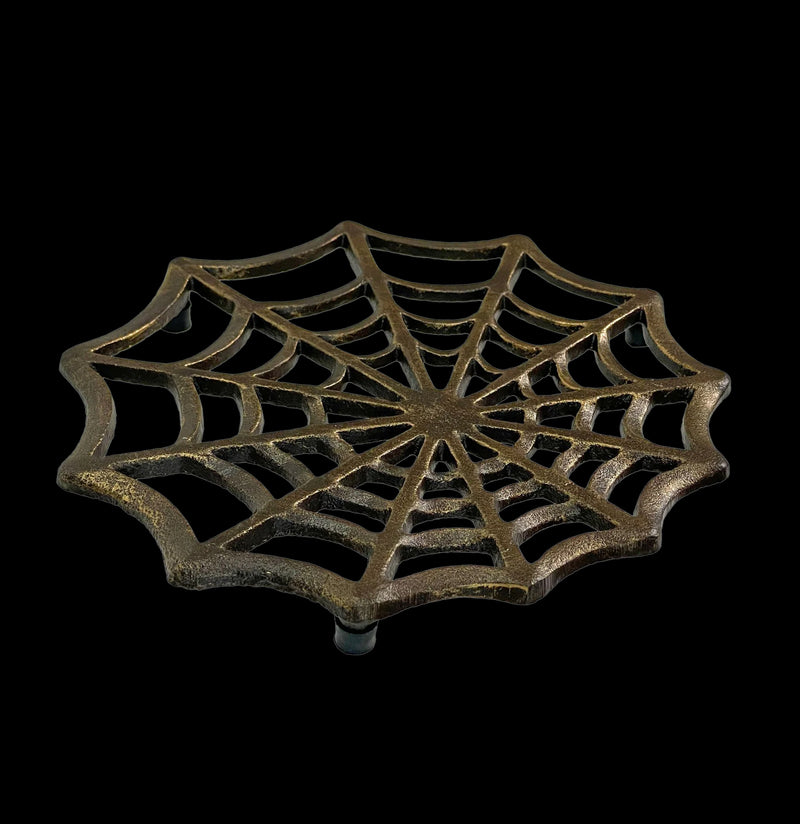 Cast Iron Spider Web Trivet-Kitchen-Zeckos-PaxtonGate