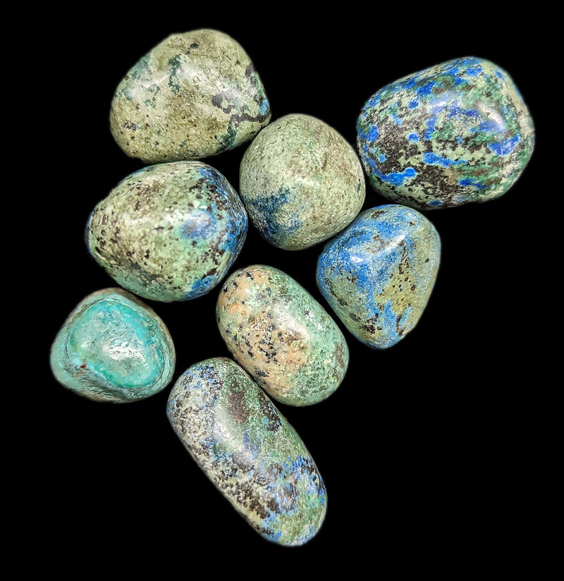 Tumbled Azurite Stone-Minerals-Peru Minerals-PaxtonGate