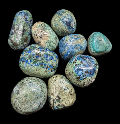 Tumbled Azurite Stone-Minerals-Peru Minerals-PaxtonGate