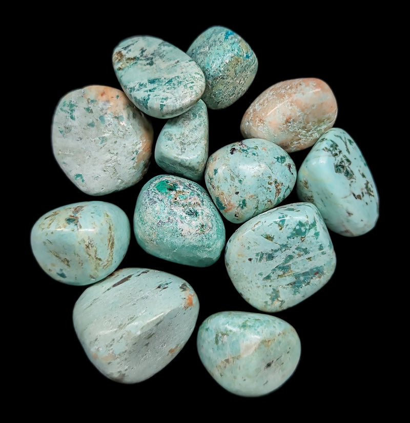 Tumbled Turquoise Stone-Minerals-Peru Minerals-PaxtonGate