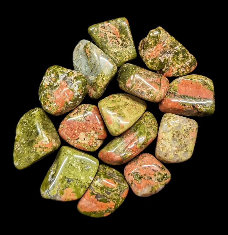 Tumbled Unakite Stone-Minerals-Peru Minerals-PaxtonGate