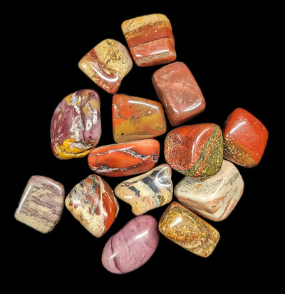Tumbled Poppy Jasper Stone-Minerals-Quasar Gems-PaxtonGate