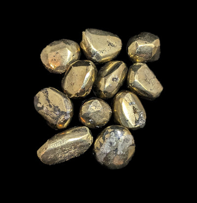 Tumbled Chalcopyrite Stone-Minerals-Peru Minerals-PaxtonGate