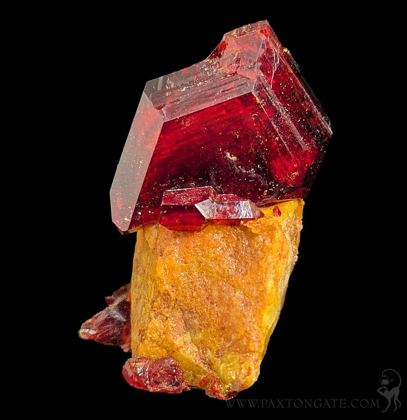 Pruskite Crystal On A Matrix-Minerals-Sokolowski Minerals-PaxtonGate
