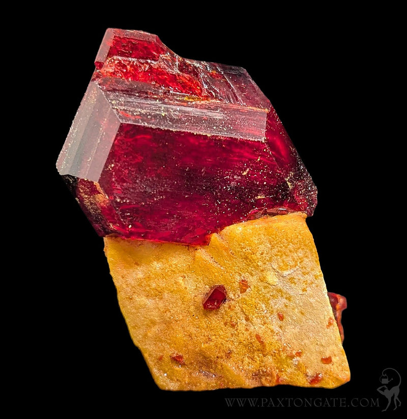 Pruskite Crystal On A Matrix-Minerals-Sokolowski Minerals-PaxtonGate