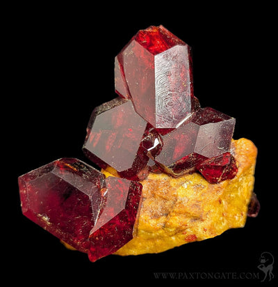 Pruskite Crystal On A Matrix-Minerals-Sokolowski Minerals-PaxtonGate