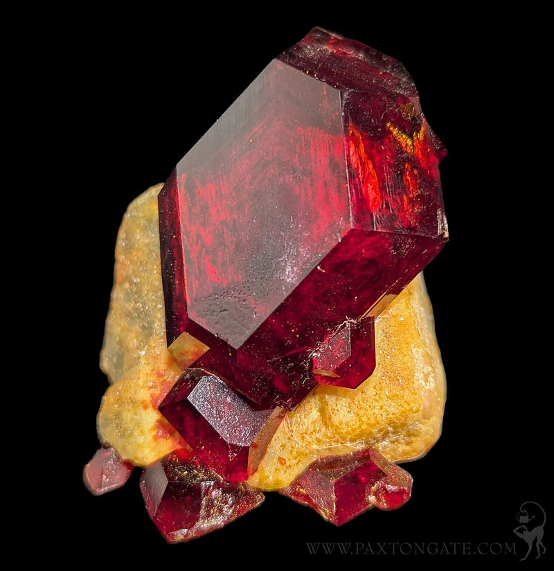 Pruskite Crystal On A Matrix-Minerals-Sokolowski Minerals-PaxtonGate