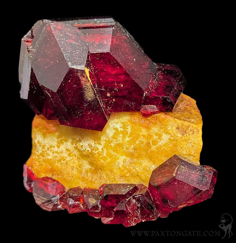 Pruskite Crystal On A Matrix-Minerals-Sokolowski Minerals-PaxtonGate