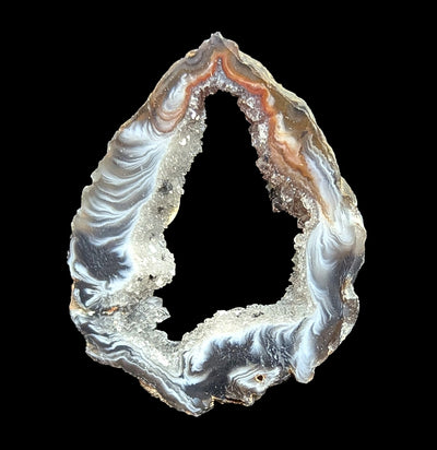Cut and Polished Agate Geode Slice-Minerals-Jewel Tunnel Imports-PaxtonGate