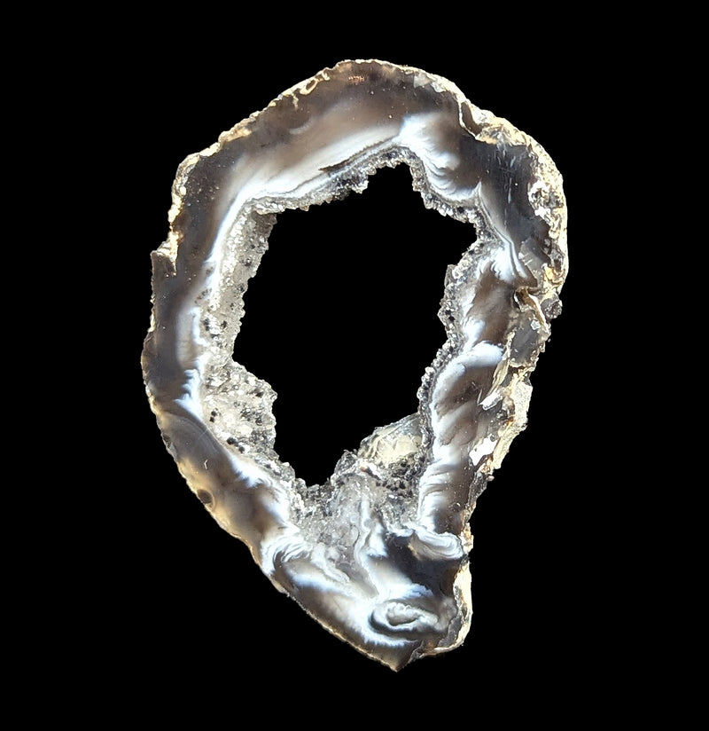 Cut and Polished Agate Geode Slice-Minerals-Jewel Tunnel Imports-PaxtonGate